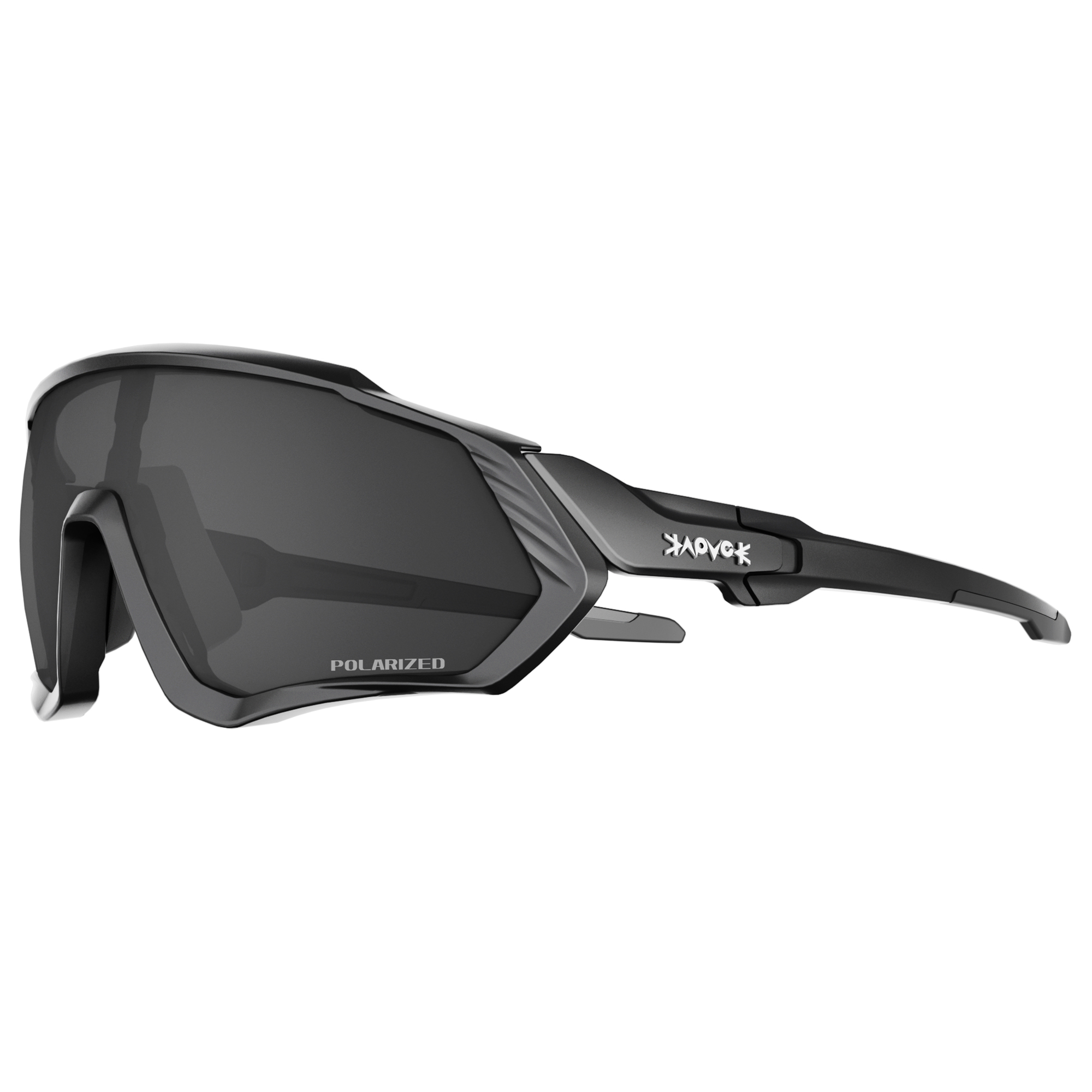 Mountain Biking Glasses - Okulary przeciwsłoneczne polaryzacyjne Kapvoe dla mężczyzn,