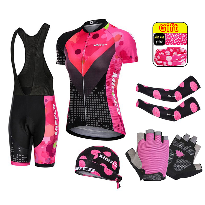 Mountain Biking Outfits Women - Damski strój kolarski górski, strój drużynowy