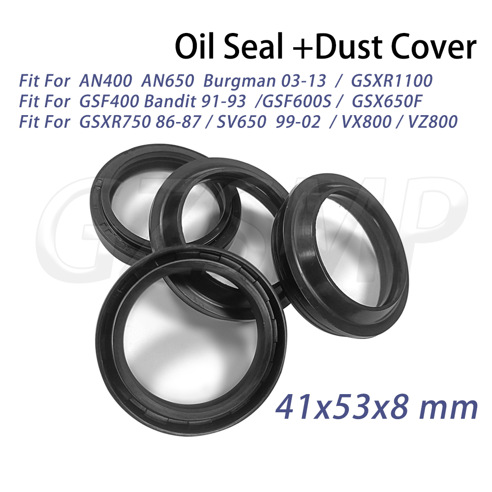 Fork Oil Seal - Uszczelka olejowa przedniego widelca motocyklowego 41x53x8