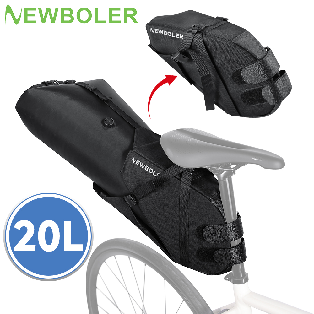 Mountain Biking Waist Pack - NEWBOLER Ulepszona Torba Rowerowa o Dużej