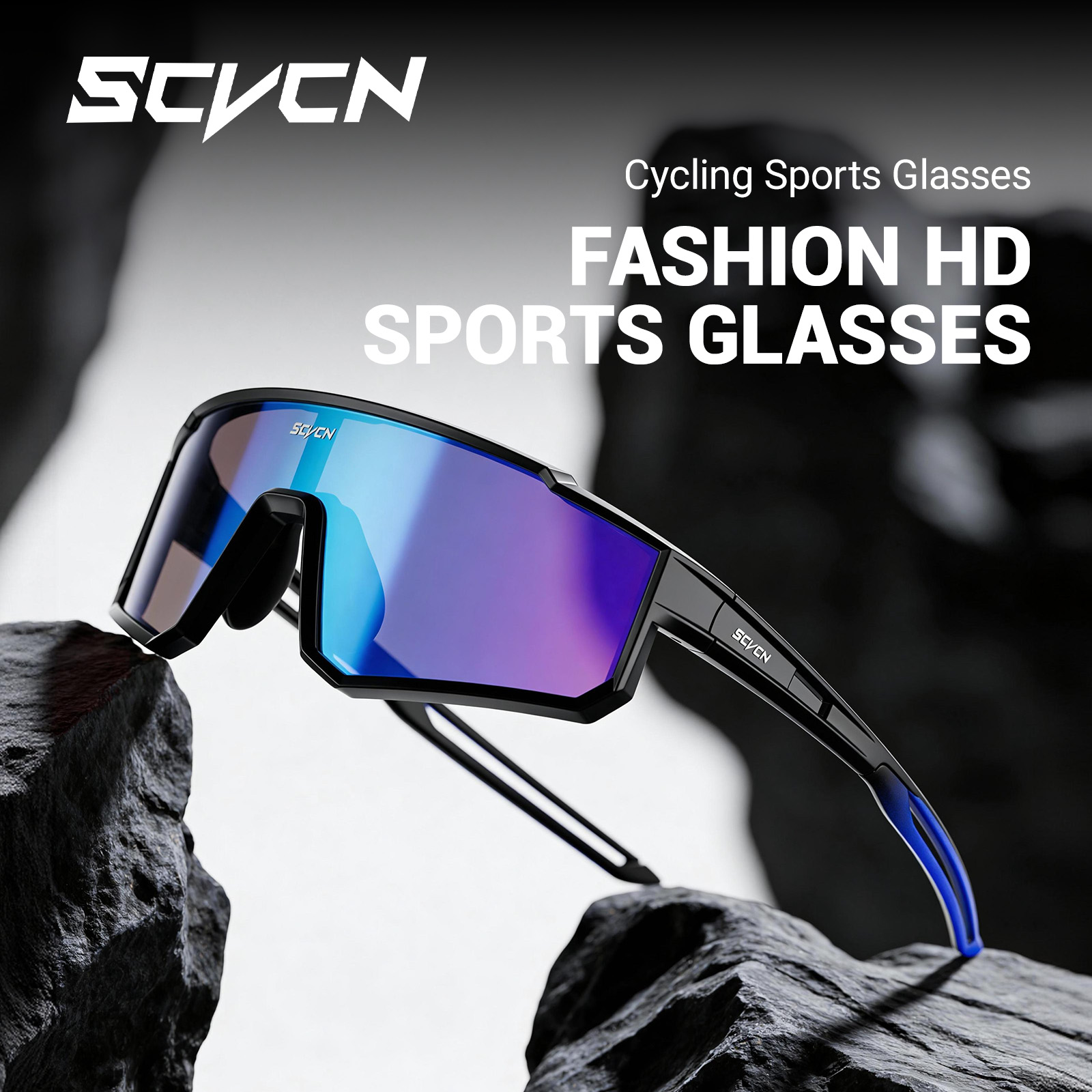 Mountain Biking Glasses - Okulary przeciwsłoneczne SCVCN UV400 HD do