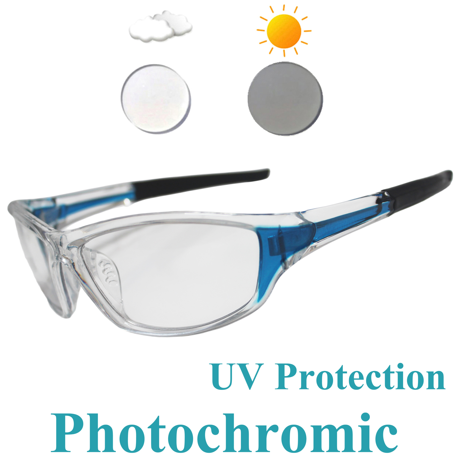 Mountain Biking Glasses - Okulary fotochromowe rowerowe męskie damskie MTB