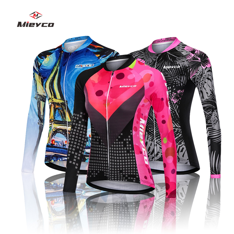 Mountain Biking Outfits Women - Koszulka kolarska Letnia cienka koszulka z