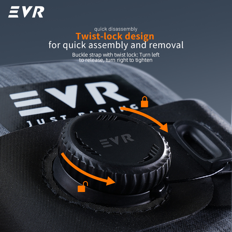 Torba rowerowa na sztycę EVR 0 – Mountain Biking Waist Pack recenzja i cena