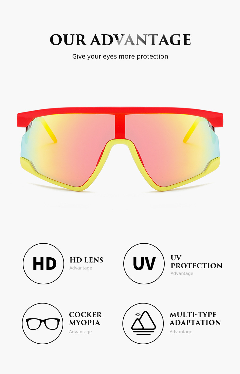 Nowe okulary rowerowe unisex,  – Mountain Biking Glasses recenzja i cena