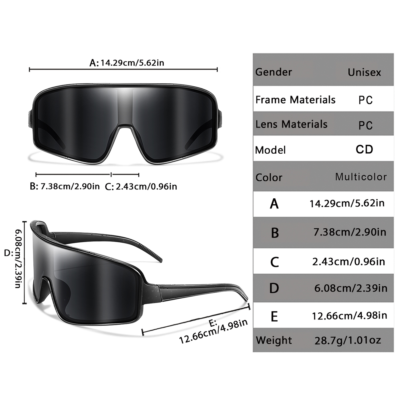 Outdoor Casual okulary przeciw – Mountain Biking Glasses recenzja i cena
