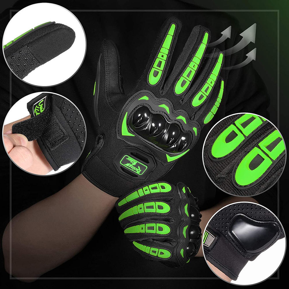 Rękawice motocyklowe i rowerow – Mountain Biking Protective Gear recenzja i cena