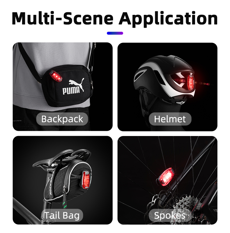 ROCKBROS Bike Tail Light Mini  – Mountain Biking Waist Pack recenzja i cena