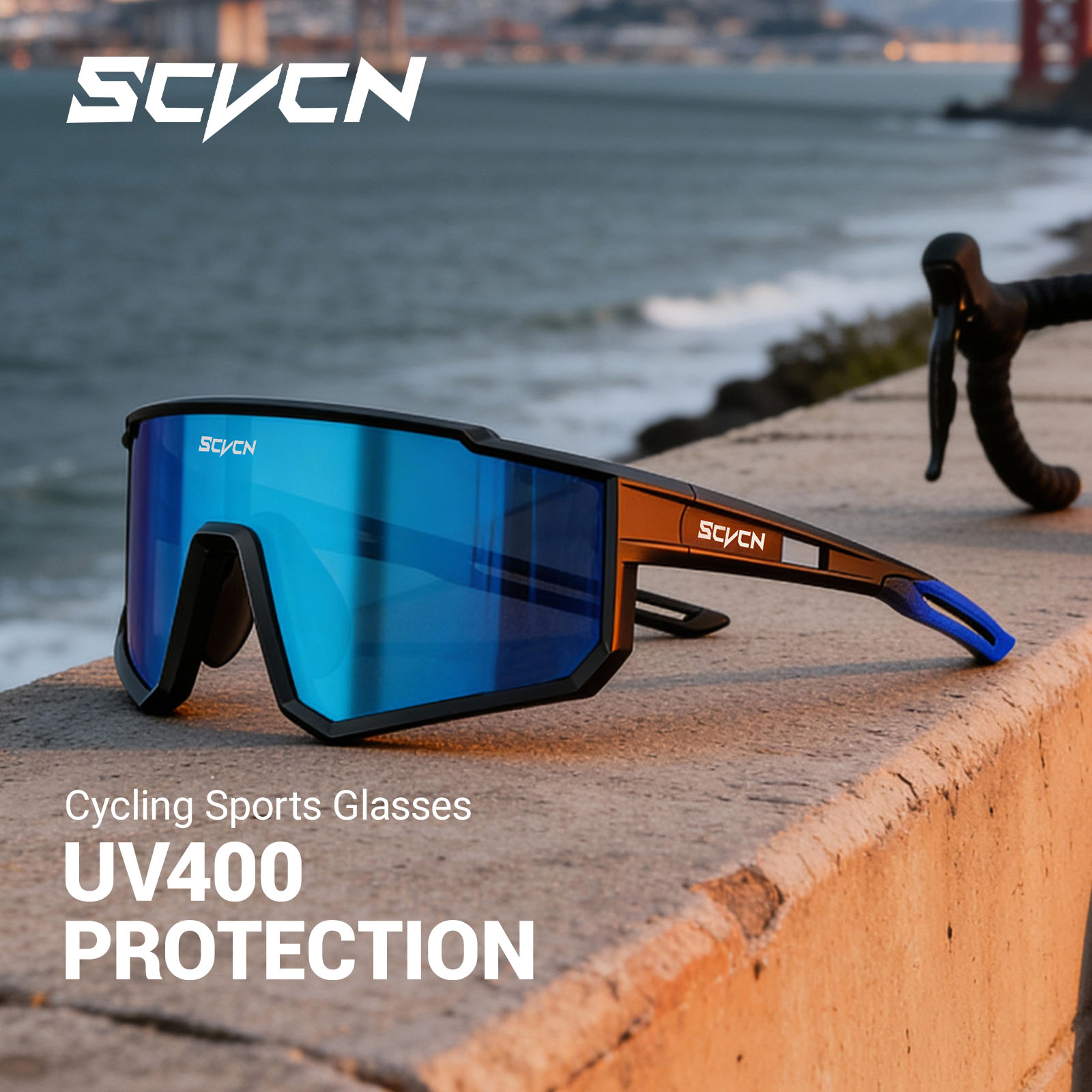 Okulary przeciwsłoneczne SCVCN – Mountain Biking Glasses recenzja i cena