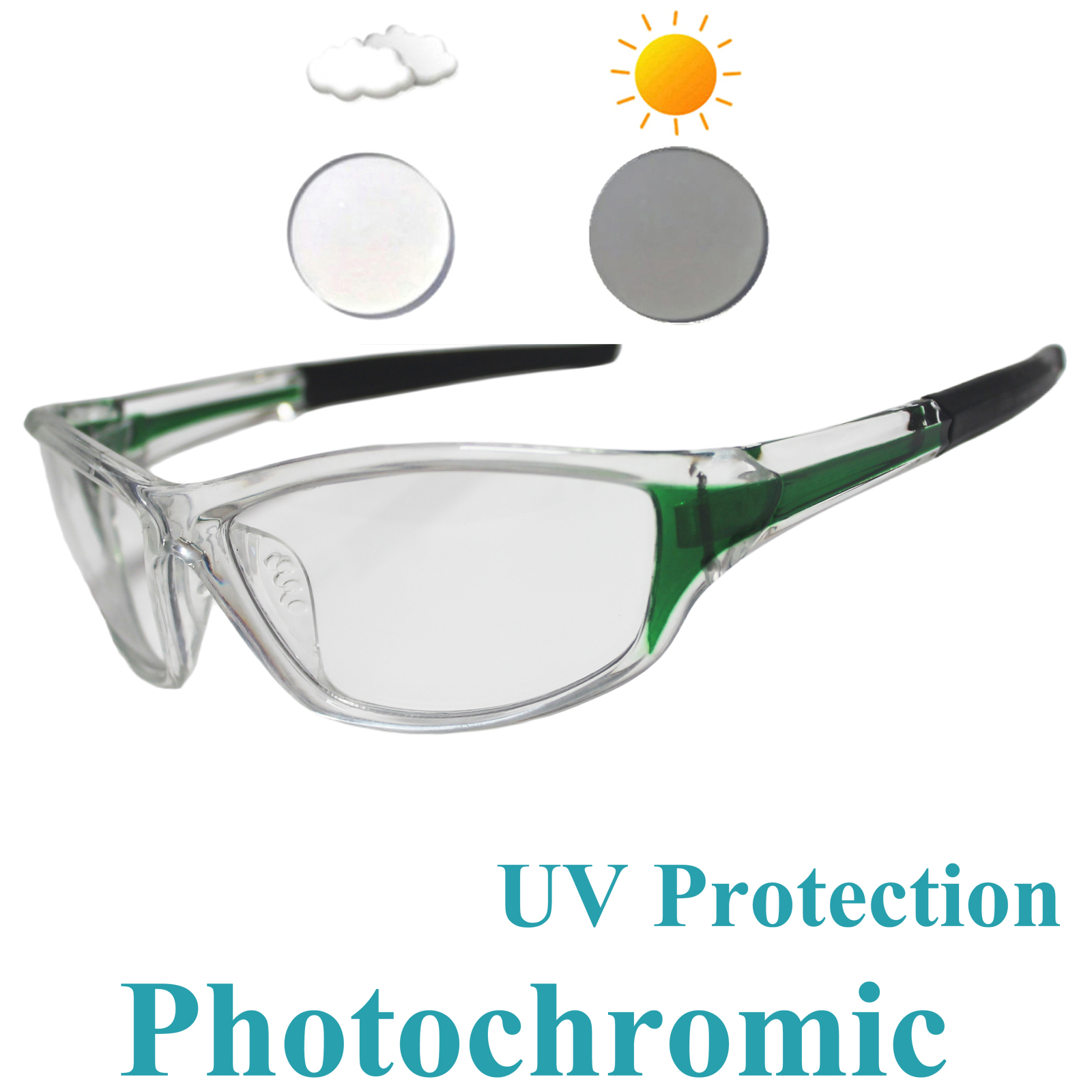 Okulary fotochromowe rowerowe  – Mountain Biking Glasses recenzja i cena